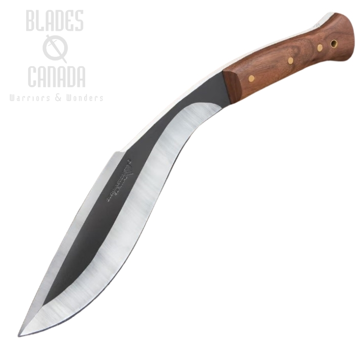 UC Bushmaster Backcountry Kukri Fixed Blade Knife, 1065 Steel, UC3496